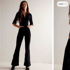 Jayde Cord Flare Jumpsuit